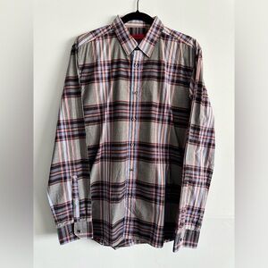 Hugo Boss Men Button Down Shirt Size L